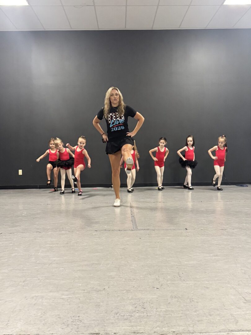 Red dance with amber